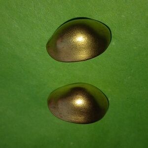 Vintage Ralph Lauren Gold Organic Shaped Earrings